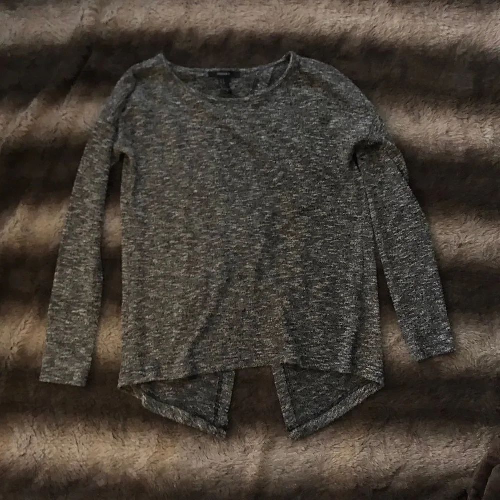 Forever 21 Split Back Marled Sweater Small - Picture 2 of 4